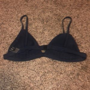 Triangl Navy Blue Bikini